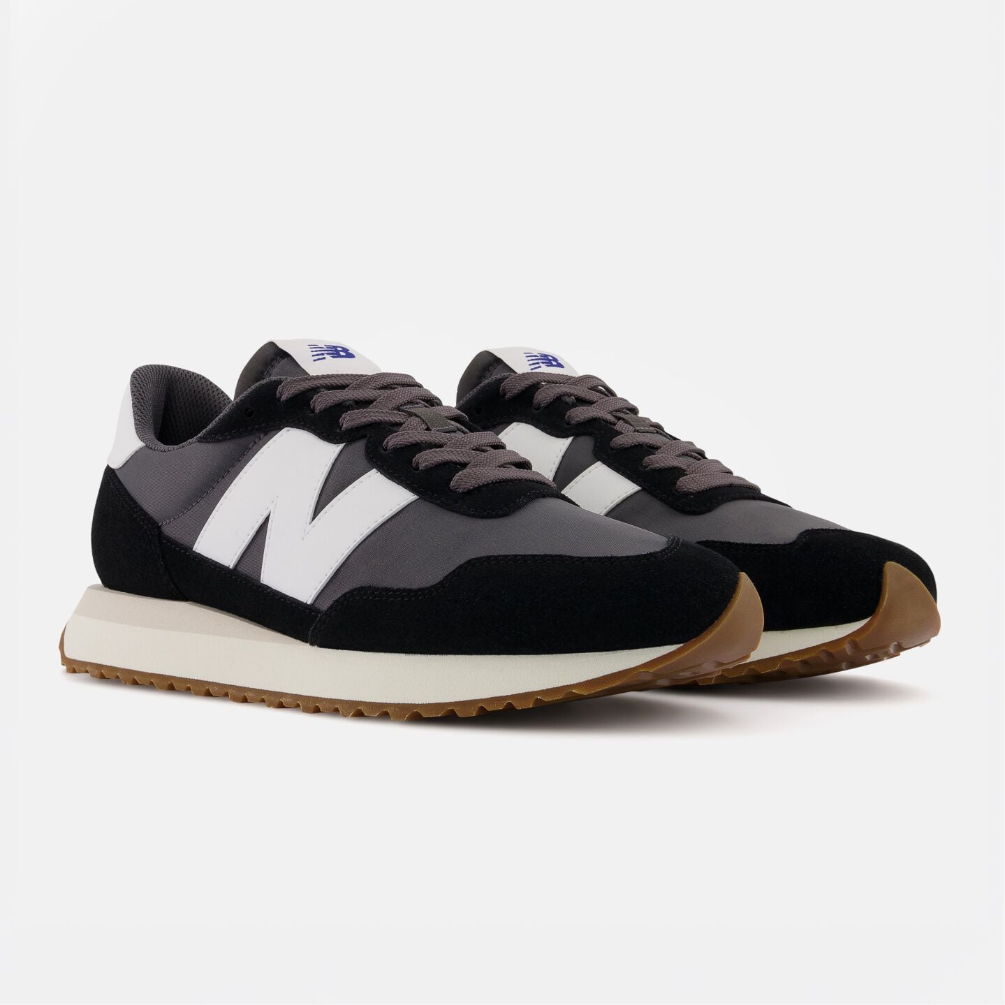 Men's 237 shoes in black.