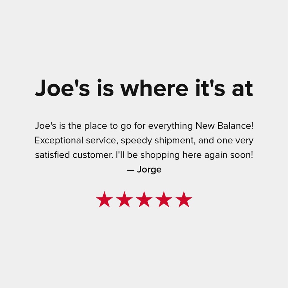Joe’s is where it’s at