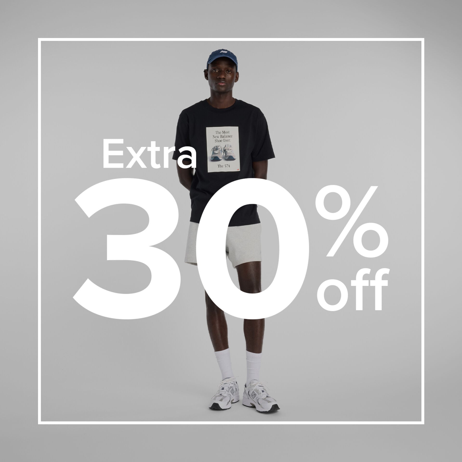 Man in New Balance outfit.